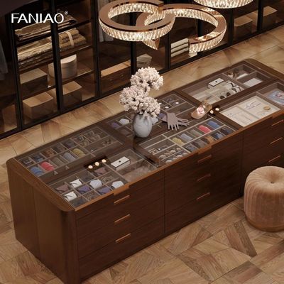 Customized Bedroom Walk-In Portable Wardrobe Closet Modern Wooden Wardrobe Room Cabinets