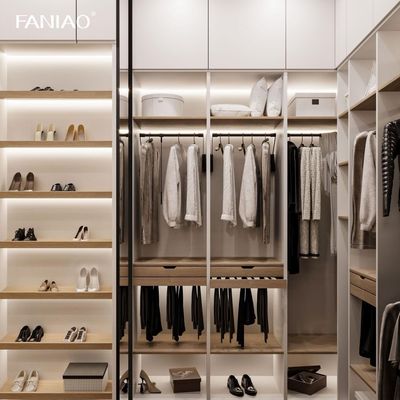 Aluminium Closet Home Furniture Bedroom Furniture Wardrobe Customized Durable Modern Bedroom Cabinets Wooden
