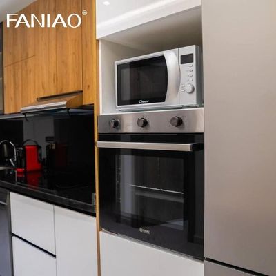 Custom Full Luxury Lacquer With Sink Modern MINI Kitchen Cabinet For Hotel