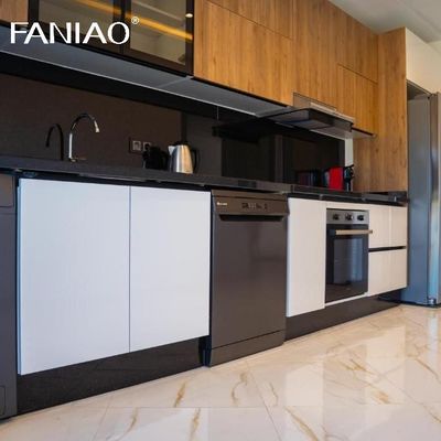 Custom Full Luxury Lacquer With Sink Modern MINI Kitchen Cabinet For Hotel