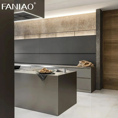 Smart Kitchen Furniture Cupboards Luxury Stainless Steel Modern Kitchen Cabinet