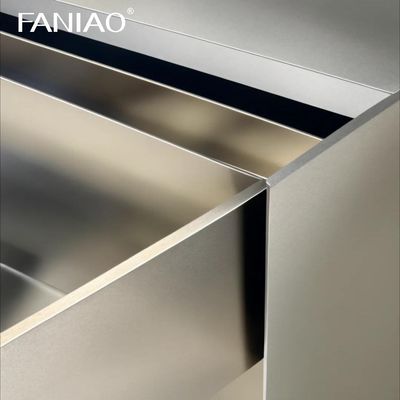 New Industrial Design Stainless Steel 304 Kitchen Cabinets Island With Sink And Faucet