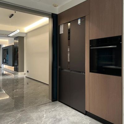 Professional Complete Wooden Veneer Kitchen Design Modern Cupboards For kitchen Cabinet