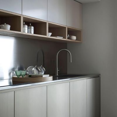 Custom Storage Modern Design Smart Kitchen White Smart Stainless Steel Kitchen Cabinet