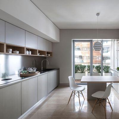 Custom Storage Modern Design Smart Kitchen White Smart Stainless Steel Kitchen Cabinet