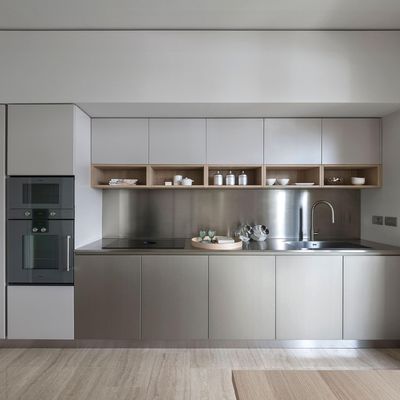 Custom Storage Modern Design Smart Kitchen White Smart Stainless Steel Kitchen Cabinet