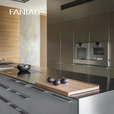 Custom Stainless Steel Kitchen Cabinets With Modern Design For Industrial Amp Contemporary Look