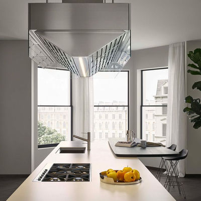 Customized Modern Mdf Melamine Door Kitchen Cabinet For Home Kitchen Design