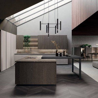 Custom Complete Melamine Kitchen Cabinet Villa Kitchen Cabinets Cupboard Manufacturer