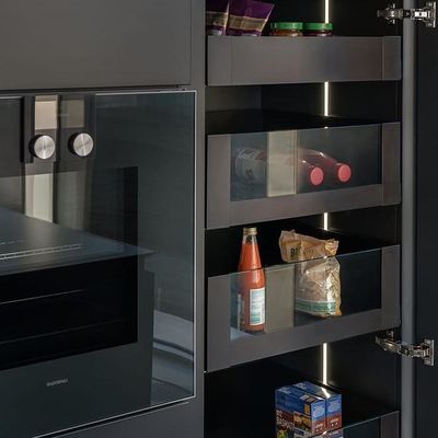 Villa Luxury Design Kitchen Cabinet Wall Pantry Organiser Kitchen Cabinet Island Melamine Kitchen Cabinets For Renovation