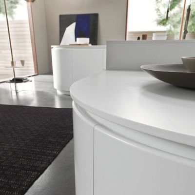 2025 Design Kitchen Cabinet Modular Modern Wood Furniture Pantry White Lacquer Kitchen Cabinet