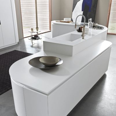 2025 Design Kitchen Cabinet Modular Modern Wood Furniture Pantry White Lacquer Kitchen Cabinet