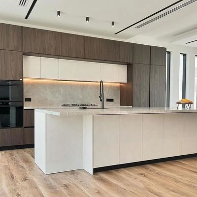 Kitchen Furniture Design Wood Veneer Kitchen Cabinet Wholesales