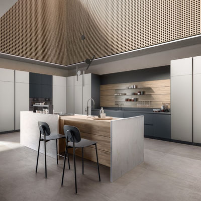 Maximize Your Kitchen Space With Wood Veneer Kitchen Cabinet From Expert Maker