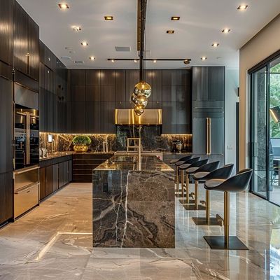 High End Gloss Paint European Frameless Design Modular Kitchen Cabinets With Soft Closing Drawers