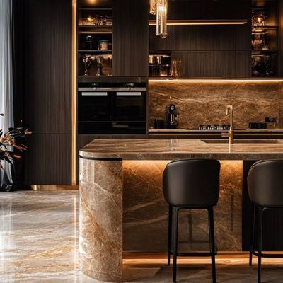 High End Gloss Paint European Frameless Design Modular Kitchen Cabinets With Soft Closing Drawers
