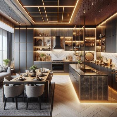 High End Gloss Paint European Frameless Design Modular Kitchen Cabinets With Soft Closing Drawers