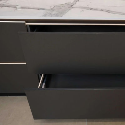 Modern Kitchen For Home Solid Wood Kitchen Cabinets Countertop Island Set Sink And Full Kitchen Cabinets