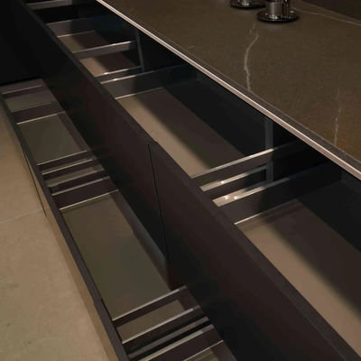 Modern Kitchen For Home Solid Wood Kitchen Cabinets Countertop Island Set Sink And Full Kitchen Cabinets