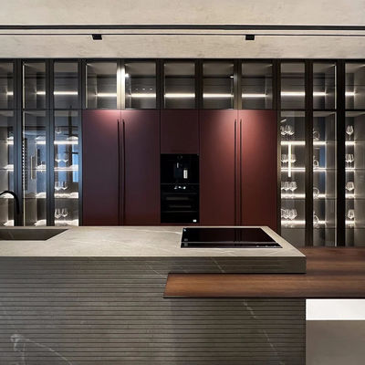 Custom Luxury Stainless Steel Kitchen Furniture Cupboards & Solid Wood Kitchen Cabinets Designs – Modern, Affordable, And High-Quality Kitchen Cabinets