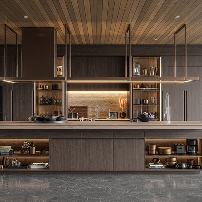 Custom Wood Kitchen Cabinets Trade Modern Fitted Complete Kitchens Design Units