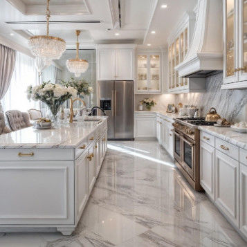 Modern Kitchen Cabinets Complete Set Home Solid Wood High Gloss Custom Kitchen Cabinet