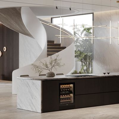 Contemporary High Gloss Wood Laminate Kitchens Cupboard Cabinet Factory Suppliers