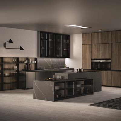 Solid Wood Kitchen Cabinets Home Includes Solid Surface Countertop For Living Room