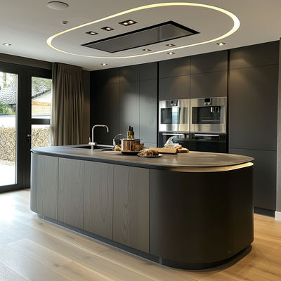Modern Kitchen Designs Luxury Customized Color Design Complete Kitchen Cabinets For Villa