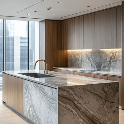 Particleboard MDF Plywood Solid Wood With Acyclic Lacquer Matt High Gloss PVC PET Melamine Finished Kitchen Cabinet Complete Set