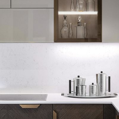 Whole House Customization Service Modern Style Particle Board Kitchen Cabinet Luxury Minimalist Kitchen Furnishing For Villa