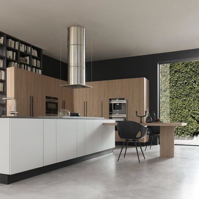 Luxury Kitchen Furniture Solid Wood Kitchen Cabinet With Modern Quartz Stone Countertop Kitchen Cabinet Sets