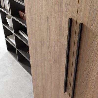 Luxury Kitchen Furniture Solid Wood Kitchen Cabinet With Modern Quartz Stone Countertop Kitchen Cabinet Sets