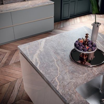 Luxury Kitchen Custom Modular Cabinets MDF Carcass With Sink Smart Home Furniture Kitchen