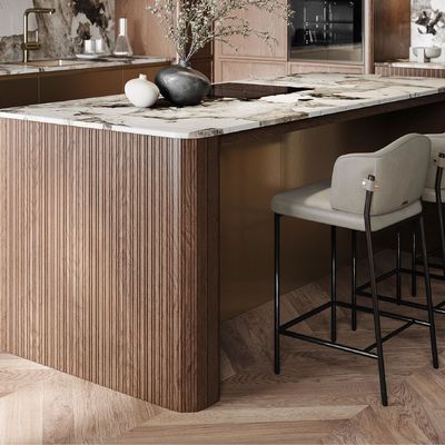 Wholesale Custom Modern Kitchen Design Cheap Simple Kitchen Cabinets Wooden Kitchen Set