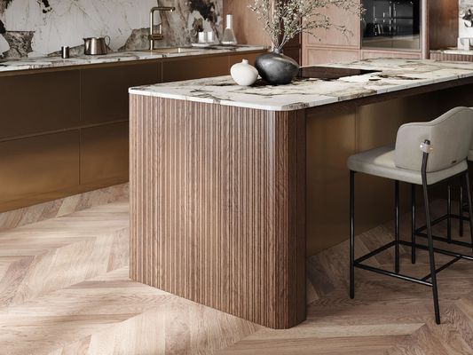 Wall Mounted Home Lacquer or Finish Modern Design Kitchen Cabinet Complete Set Wood Storage