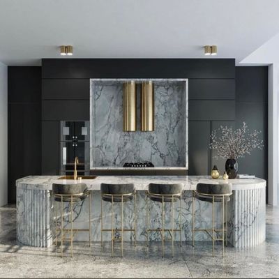 Smart Home Plywood Modular Cupboard Wood Pvc Modern Design Drawer Sliding Basket Kitchen Pantry Cabinet Furniture Set