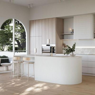 Custom Commercial New Paint Sintered Stone Lacquered Modular Household Furniture Modern Kitchen Designs Cabinet