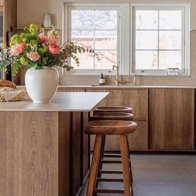 New Design Classic Style Modular Stainless Steel Kitchen Cabinet Set Free Standing Island Solid Wood Plywood Marble Glass Sink