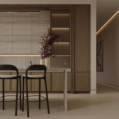 Luxury Island Solid Surface Plywood Storage Full Kitchen Units Set Modern Cabinets Corner Wall Cabinets Kitchens for Home