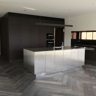 Prima Pull Down Kitchen Cabinet Kitchen Cabinets Modern Aluminum Mirror Polished Brushed Kitchen Cabinets