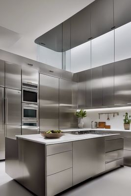 New Arrival Stainless Steel Kitchen Cabinet Small Kitchen Cabinet Set with Sink Modular Stainless Steel Kitchen Cabinets