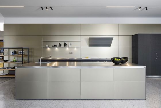 New Arrival Stainless Steel Kitchen Cabinet Small Kitchen Cabinet Set with Sink Modular Stainless Steel Kitchen Cabinets