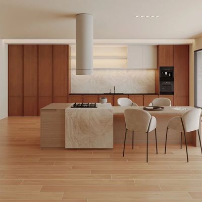 Kitchen Furniture Factory Kitchen Cabinets Modern New Home Furniture Solid Wood Finish Design Kitchen Cabinets Basic Customization
