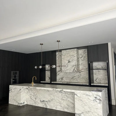 Whole House Design Antifungal MDF Particle Board Plywood Wood Includes Hinge Accessory for Island Kitchen Cabinets Dining Sink