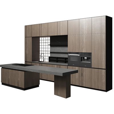 Factory Direct High Gloss Melamine Indoor Kitchen Cupboard Modern Lacquer Kitchen Cabinets