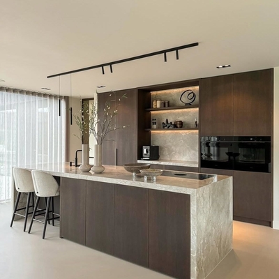 Kitchen Furniture Customization Mdf Kitchen Pantry Storage Hanging Cabinet Simple Design Canada with Microwave for Project