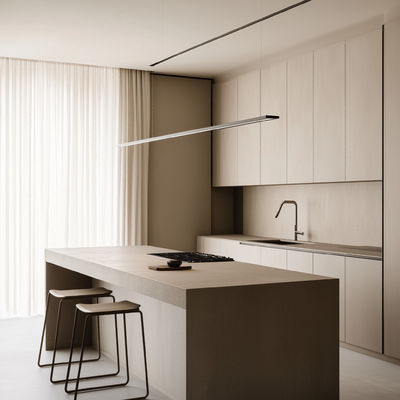 High Quality Complete Kitchen Interior Set Aluminum European Style Kitchen Cabinet Solid Wood