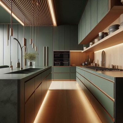 Aluminum Pvc Top Kitchen Full Set Furniture Cabinet Set Price Kitchen Cabinet Quartz Stone Kitchen