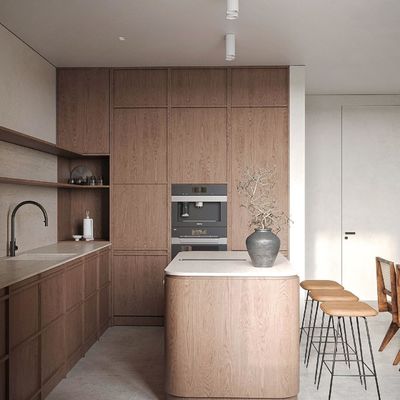 Luxury Modern Cupboard Custom Furniture Island Manufacturer French Kitchen Cabinet Lacquer Veneer Melamine Board for Apartment